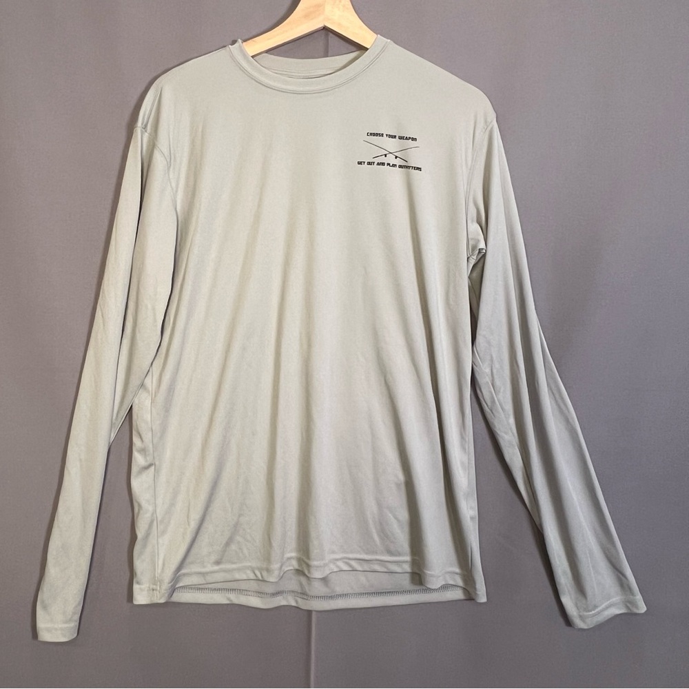 American Backcountry Moisture Wicking Fishing long sleeve performance shirt Sz M